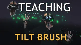 Teaching Tilt Brush: Particle Brushes