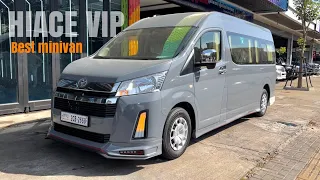 Toyota Hiace VIP 2023 - V6 3.5L Gasoline - modified VIP interior