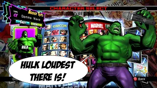 UMVC3 Mod : Hulk Announcer for Character Select