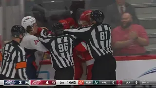 Detroit Red Wings Vs Washington Capitals Scrum