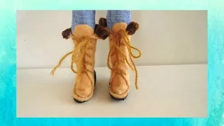 How to make shoes for dolls