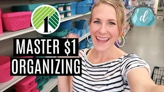 HOW I MASTERED DOLLAR TREE ORGANIZING (and you can, too!)