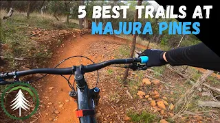 Best Downhill Trails at Majura Pines