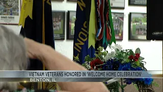 Vietnam veterans honored at annual 'Welcome Home Ceremony' in Benton