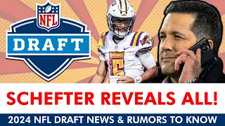 Latest NFL Draft Rumors Via ESPN NFL Insider Adam Schefter | 2024 NFL Draft