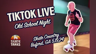 TikTok Live Old School Night at Skate Country 5 19 24