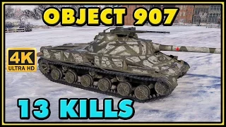 World of Tanks | Object 907 - 13 Kills - 8,2K Damage - 1 VS 7