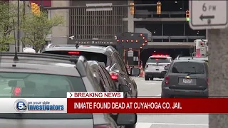 Inmate dies at Cuyahoga County Jail on Friday afternoon