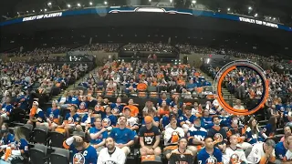 Dramatic Reactions From Islanders Fan At Nassau Coliseum Viewing Party