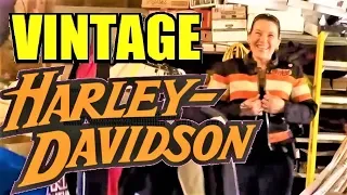 Ep161: VINTAGE HARLEY DAVIDSON GARAGE SALE SCORE!!! - The ORIGINAL Go-Pro Garage Sale'ers!