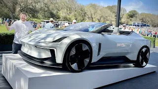 Every Electric Car On Display At The Amelia Island Concours d'Elegance 2023