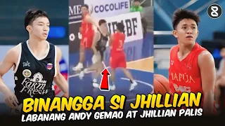 INANGASAN SI JHILLIAN NI ANDY GEMAO! BINANGGA PA PAGTAPOS NG SLAMDUNK!