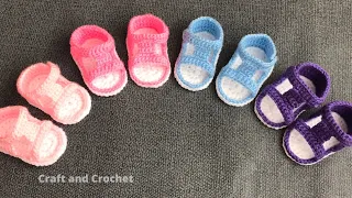 Easy crochet sandals/craft & crochet sandals