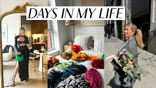 days in my life in NYC: pack with me, trip outfit planning, running errands