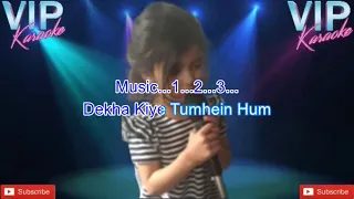 Hum Bekhudi Mein Tumko Pukare Karaoke Song With Scrolling Lyrics