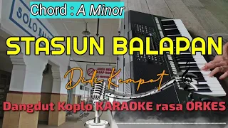 STASIUN BALAPAN - Didi Kempot Versi Dangdut Koplo KARAOKE rasa ORKES Yamaha PSR S970