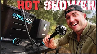 Portable Instant 🔥HOT SHOWER🔥 in the Outdoors | RINSEKIT Hyperheater Review