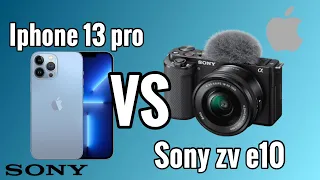 Sony ZV-E10 vs Iphone 13 Pro - Which One is Better For YOU?