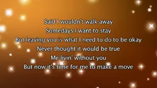 Jennifer Lopez - I'm Gonna Be Alright, Lyrics In Video