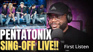 First Time Watching PENTATONIX SING OFF (Reaction!!)