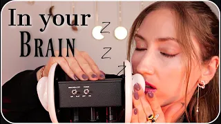 ASMR DEEP Brain Massage ♥️ (NO TALKING) Layered Fluffy Mic, Ear Tapping, 3Dio Scratching, Breathing+