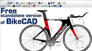 Free standalone version of BikeCAD