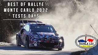 Best of Rallye Monte Carlo WRC 2022 Tests Day (Sébastien LOEB, KATSUTA, EVANS) by Ouhla Lui