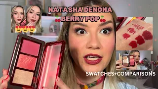 NEW NATASHA DENONA BERRY POP🍒|SWATCHES, COMPARISONS