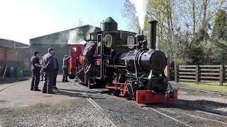 The Last Days of Penrhyn Steam at the Statfold Barn Railway - Enthusiasts Weekend