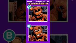 ADIVINA EL PERSONAJE REAL DE FIVE NIGHT AT FREDDY'S: LA PELICULA | #short #shorts #fnaf #adivina