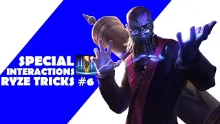 RYZE TRICKS #6 - Special Ryze ultimate interactions for soloqueue!