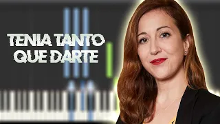 nena daconte - tenia tanto que darte | Instrumental Piano Tutorial / Partitura / Karaoke / MIDI