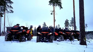 4 CFMOTO X10 X8 vs Lassesring трасса