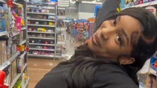 When you’re trying to shop at Walmart in peace!