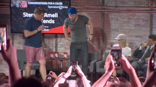 John Barrowman Crashes Stephen Amell "Arrow" | NerdHQ 2016 Highlight