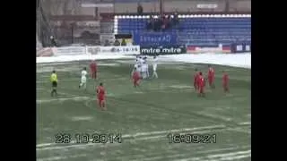 КАМАЗ 6-0 Спартак Й-О: Гол Владимира Клонцака (1:0)