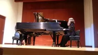 4 Piece suite:Divertimento for Two Pianos-Samba triste by Richard Bennet