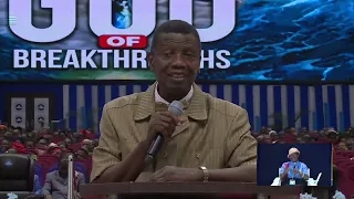 Pastor E.A Adeboye praises Son Leke Adeboye to cry !!! Aww