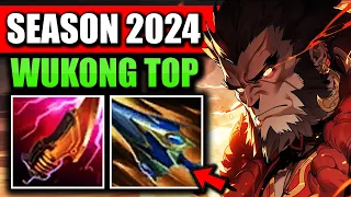 ONE SHOT Wukong TOP is BACK in SEASON 2024! (20+ KILLS) - KingKongLoL