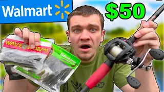 Cheap $50 Walmart Fishing Challenge!