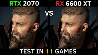 RTX 2070 vs RX 6600 XT | Test In 11 Games | 1080p - 1440p