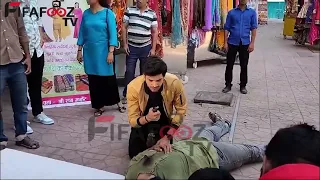 Nandini aakash ka hua aamna saamna on location dharatiputra nandini nazara tv