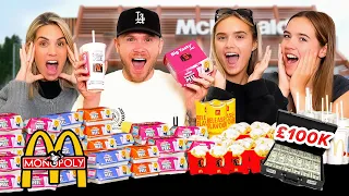 WE SPENT £100 on McDONALD'S MONOPOLY to WIN £100,000!