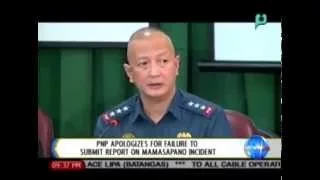 NewsLife: PNP apologizes for failure to submit report on Mamasapano incident || Feb. 4, 2015