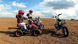 Great Fun on Dirt Bikes and Quad from Nitro Motors