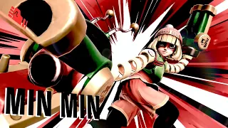 Super Smash Bros Ultimate - Min Min (Kirby Hat, Palutena's Guidance, Final Smash and more)
