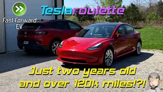 TeslaRoulette - 122,000 mile 2022 Model 3