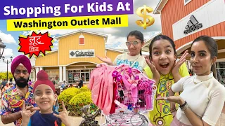 Shopping For Kids At Washington Outlet Mall | RS 1313 VLOGS | Ramneek Singh 1313