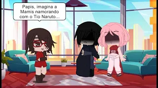 🌸🖤| Olhar de Ciúmes|Meme Sasusaku||Sarada,Sakura e Sasuke 🌸🖤💜