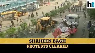 Amid coronavirus lockdown, police clear out anti-CAA protests at Shaheen Bagh